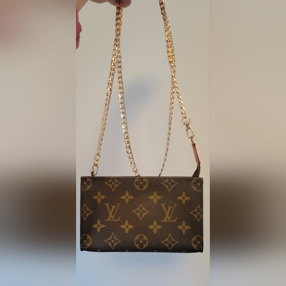 100% Authentic Louis Vuitton Monogram Pouch